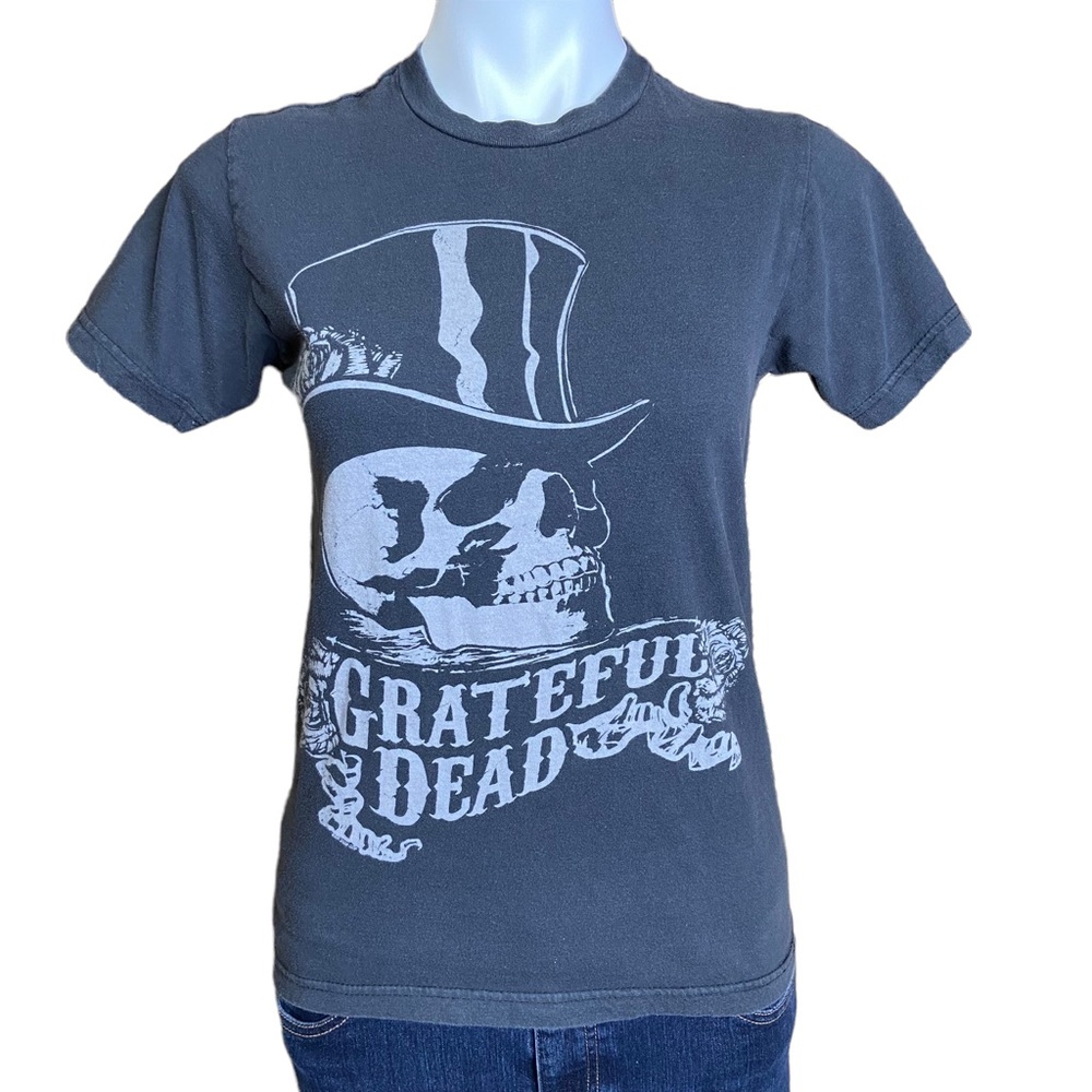 🎩💀Grateful Dead🌹Graphic Tee in Gray